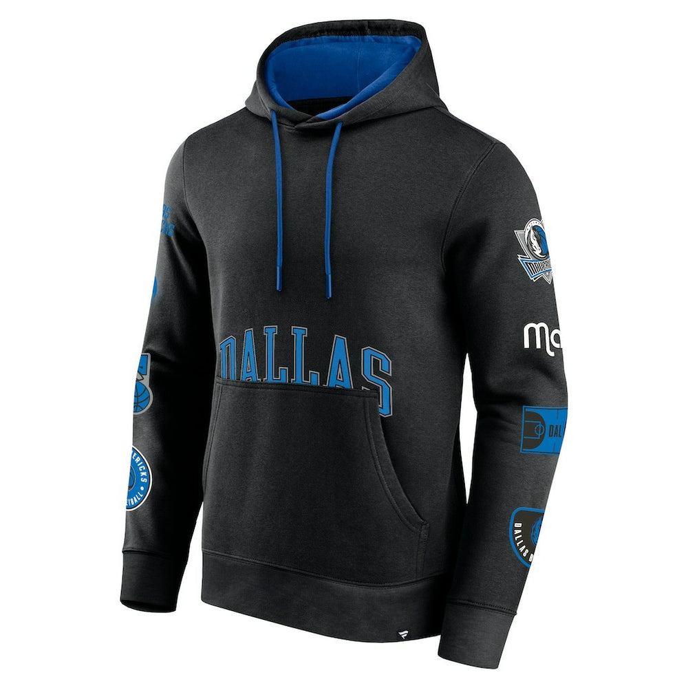 Dallas Mavericks Home Court Pullover Hoodie Black - NBA