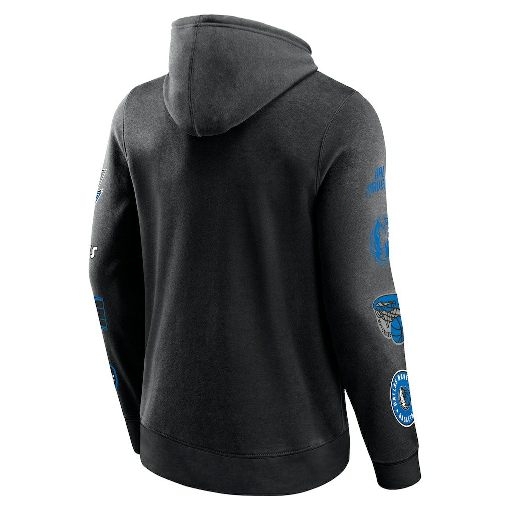 Dallas Mavericks Home Court Pullover Hoodie Black - NBA