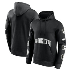 Brooklyn Nets Home Court Pullover Hoodie Black - NBA