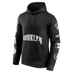 Brooklyn Nets Home Court Pullover Hoodie Black - NBA