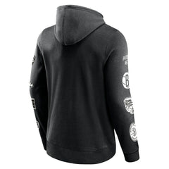 Brooklyn Nets Home Court Pullover Hoodie Black - NBA