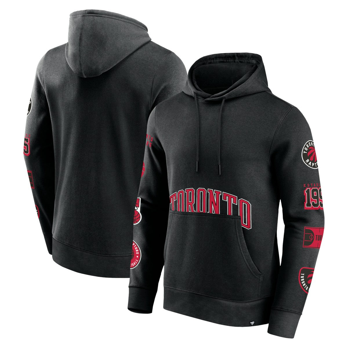 Toronto Raptors Home Court Pullover Hoodie Black - NBA
