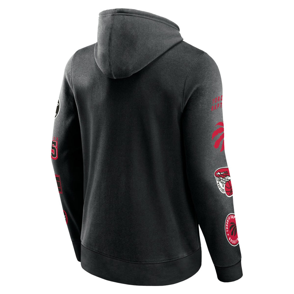 Toronto Raptors Home Court Pullover Hoodie Black - NBA