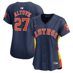 Jose Altuve Houston Astros Nike Women's Alternate Limited Player Jersey - MLB