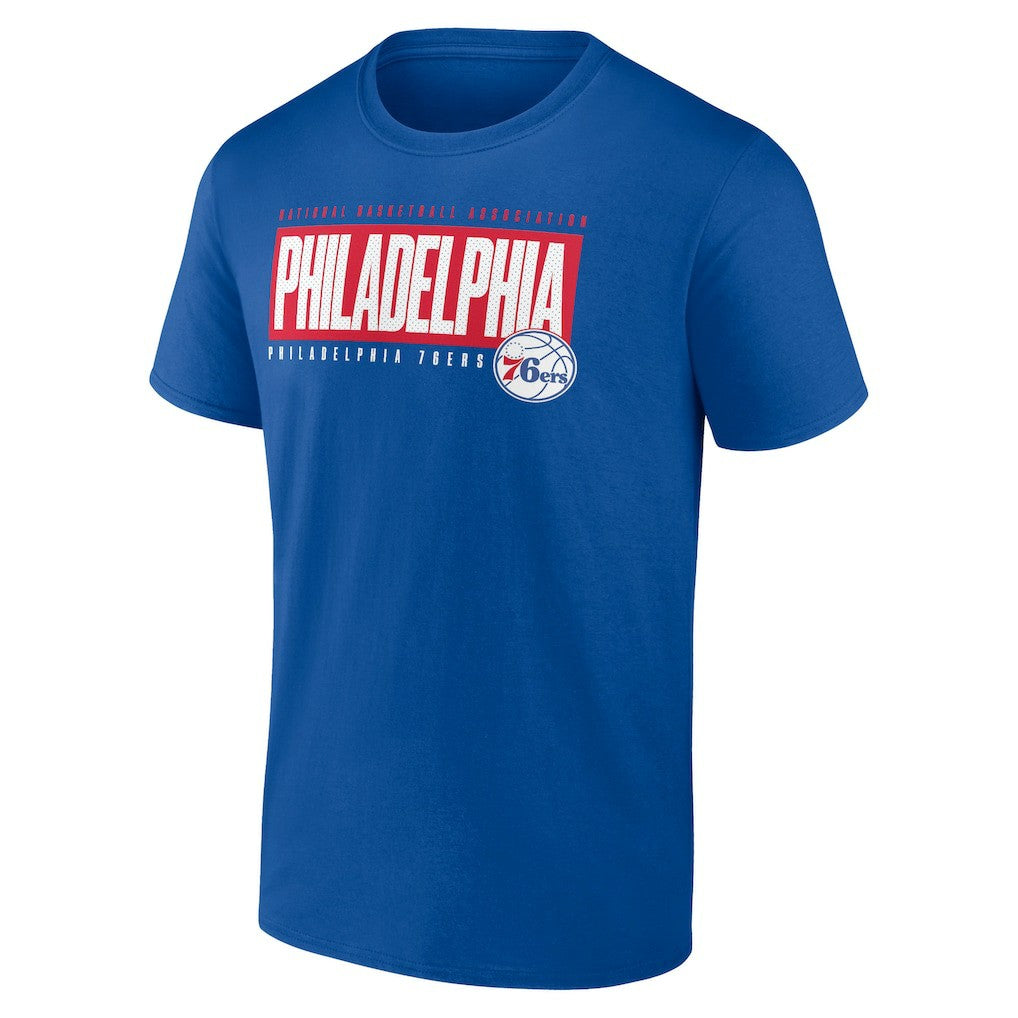 Philadelphia 76ers Box Out T-Shirt Royal - NBA