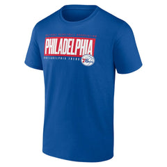 Philadelphia 76ers Box Out T-Shirt Royal - NBA