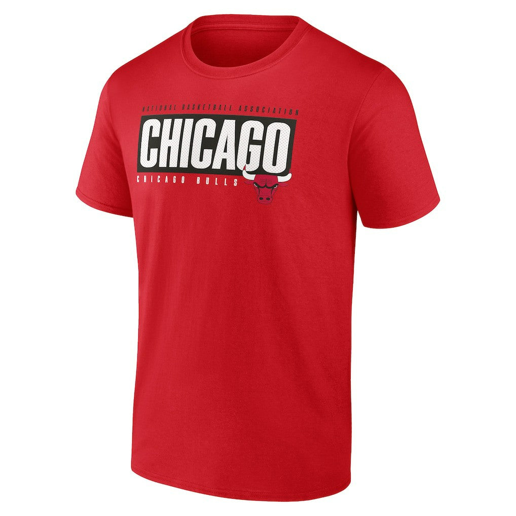 Chicago Bulls Box Out T-Shirt Red - NBA
