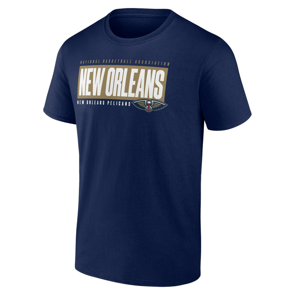 New Orleans Pelicans Box Out T-Shirt Navy - NBA