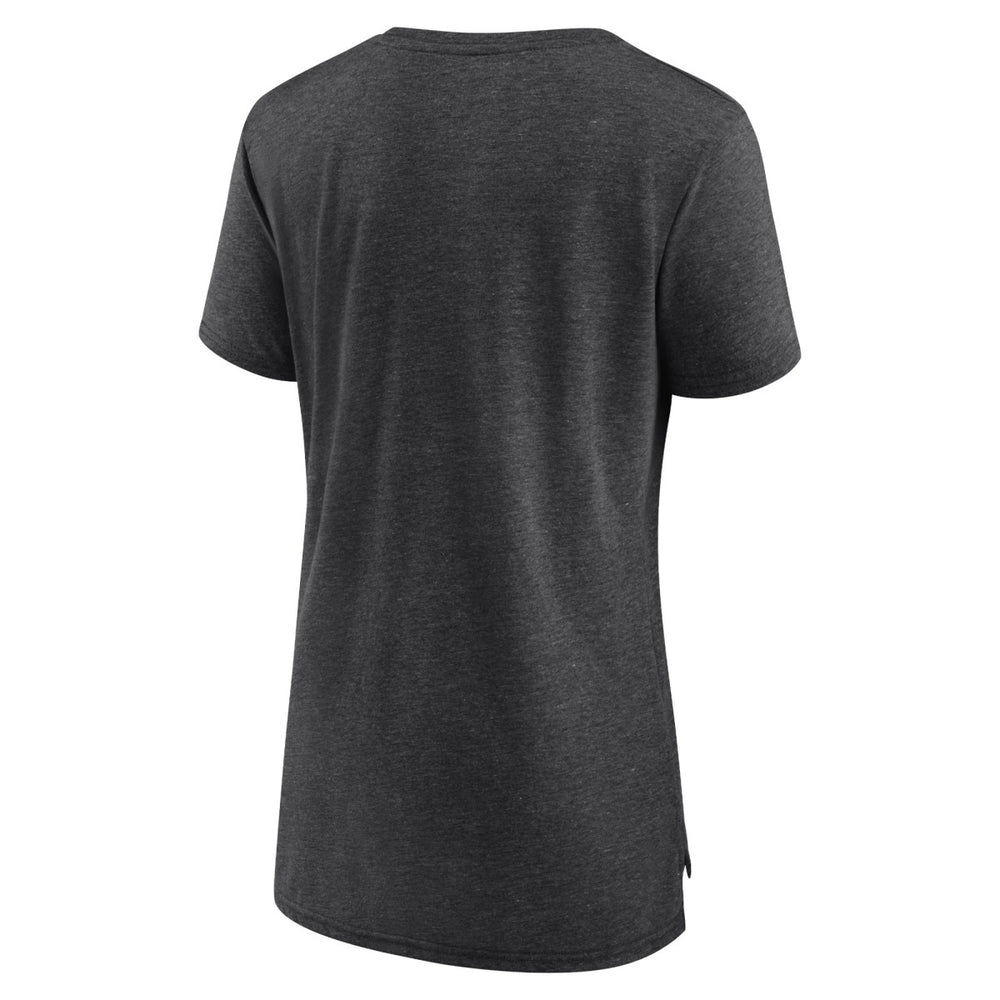 San Antonio Spurs Women's League Leader Tri-Blend T-Shirt Heather Charcoal - NBA