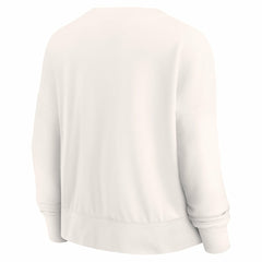 Philadelphia 76ers Women's Close the Game Pullover Sweatshirt Cream - NBA