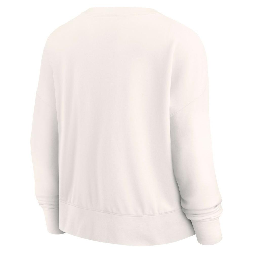 Milwaukee Bucks Women's Close the Game Pullover Sweatshirt Cream - NBA