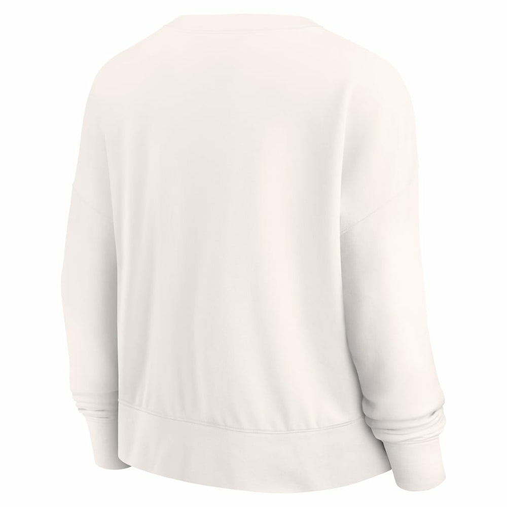 Chicago Bulls Women's Close the Game Pullover Sweatshirt Cream - NBA