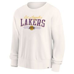 Los Angeles Lakers Women's Close the Game Pullover Sweatshirt Cream - NBA