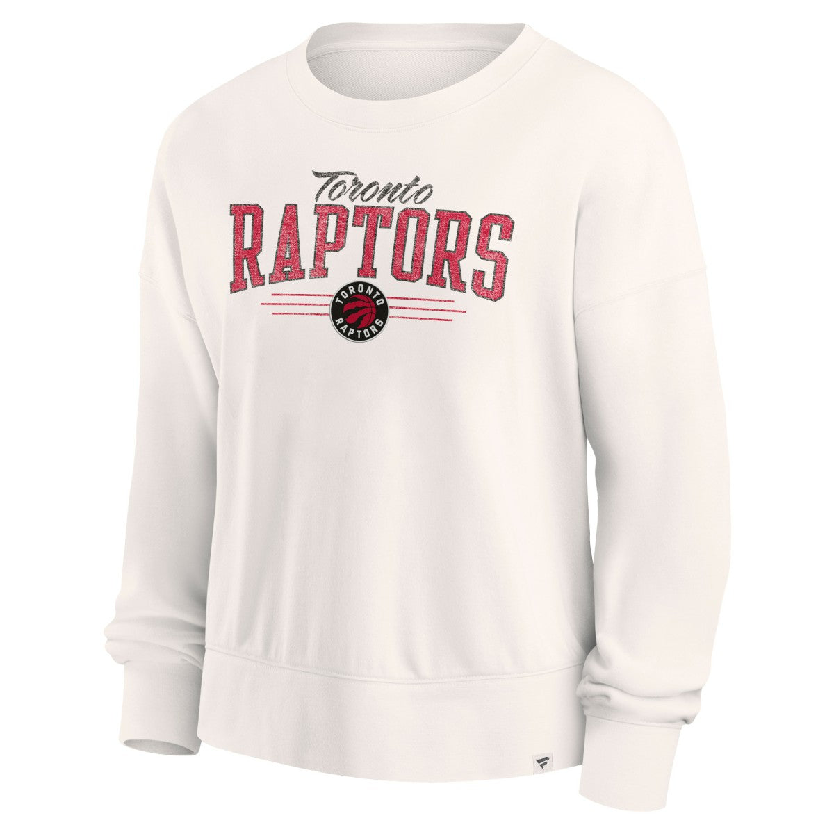Toronto Raptors Women's Close the Game Pullover Sweatshirt Cream - NBA