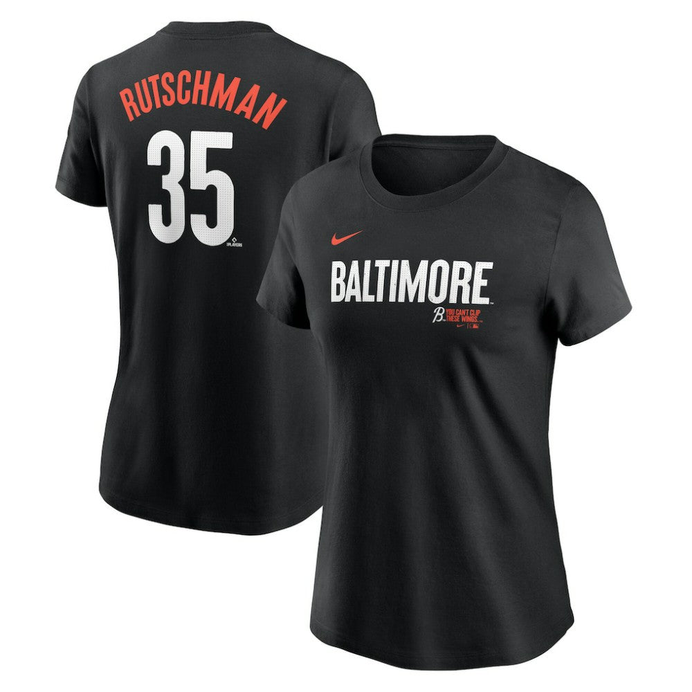Adley Rutschman Baltimore Orioles Nike Women's City Connect Fuse Name & Number T-Shirt - MLB