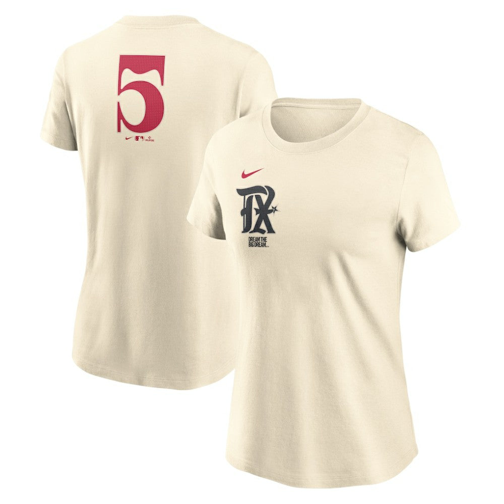 Texas Rangers Nike Women's City Connect Fuse Name & Number T-Shirt - MLB