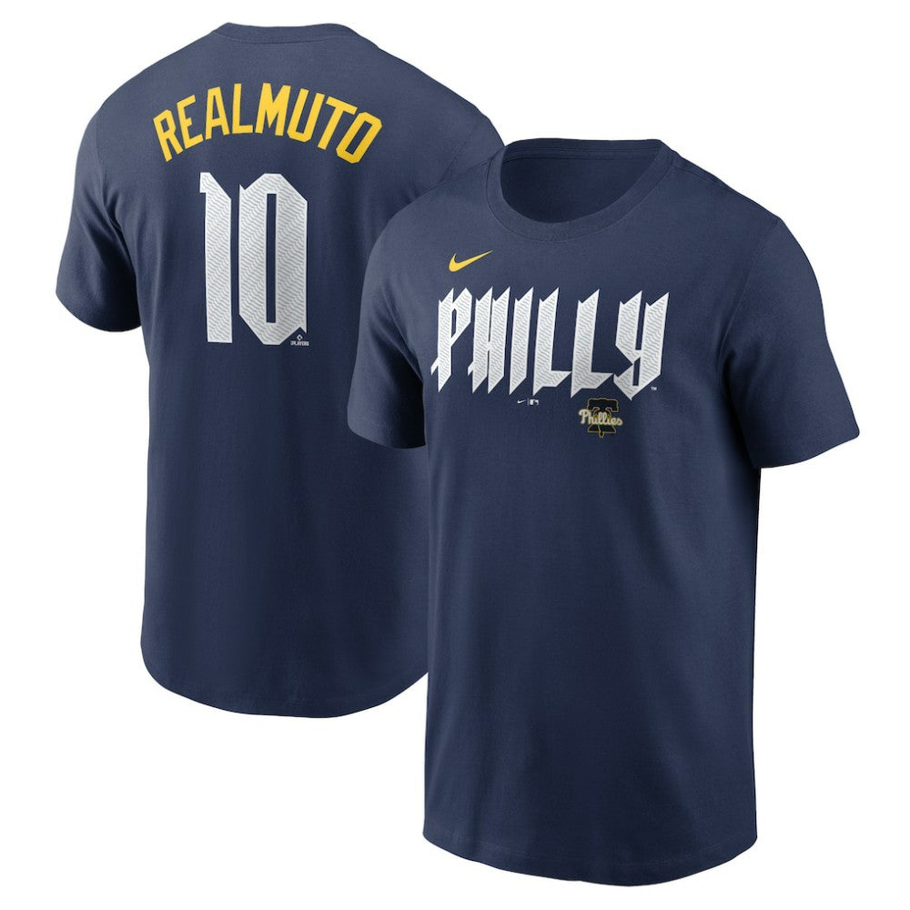 J.T. Realmuto Philadelphia Phillies Nike 2024 City Connect Fuse Player Name & Number T-Shirt - MLB