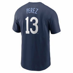 Salvador Perez Kansas City Royals Nike 2024 City Connect Fuse Name & Number T-Shirt - MLB