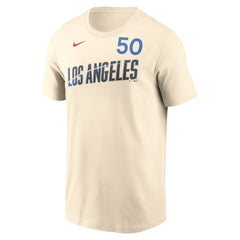 Mookie Betts Los Angeles Dodgers Nike 2024 City Connect Fuse Name & Number T-Shirt - MLB