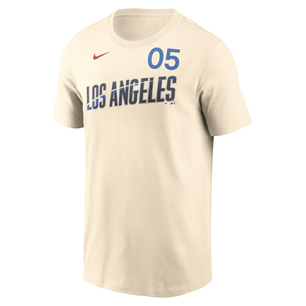 Freddie Freeman Los Angeles Dodgers Nike 2024 City Connect Fuse Name & Number T-Shirt - MLB