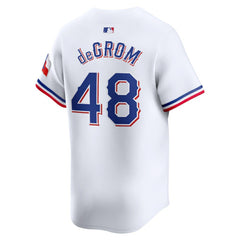 Jacob deGrom Texas Rangers Nike Home Limited Player Jersey - MLB
