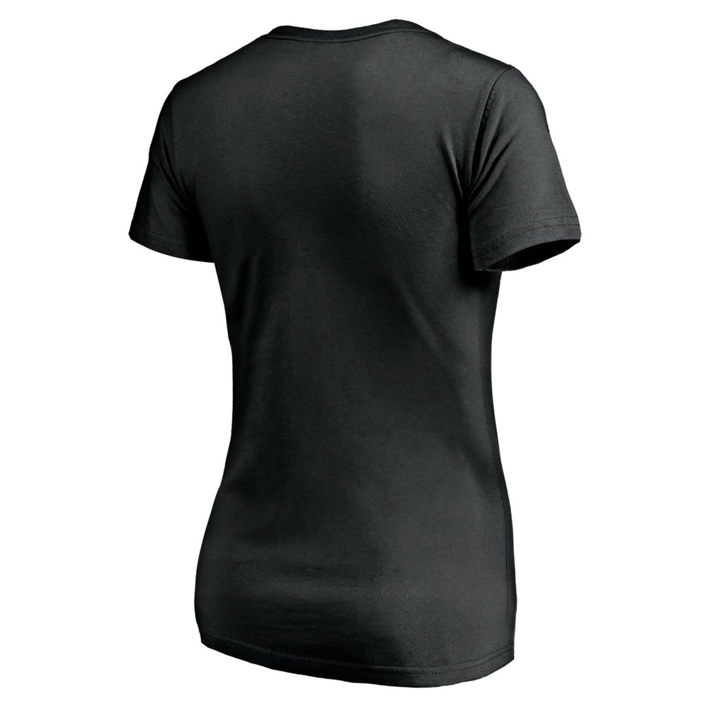 Los Angeles Lakers Women's Mascot In Bounds V-Neck T-Shirt Black - NBA