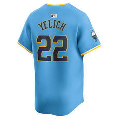 Christian Yelich Milwaukee Brewers Nike City Connect Limited Player Jersey - MLB