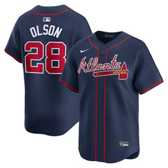 Matt Olson Atlanta Braves Nike Alternate Limited Player Jersey - MLB