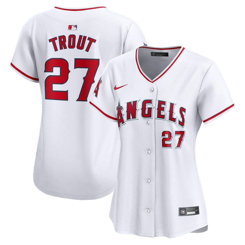 Mike Trout Los Angeles Angels Nike Women's Home Limited Player Jersey - MLB