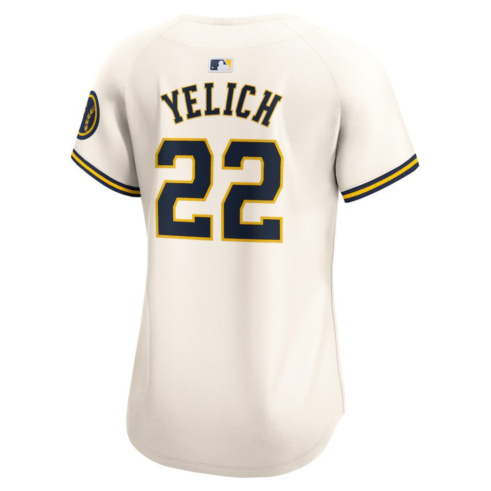 Christian Yelich Milwaukee Brewers Nike Women's Home Limited Player Jersey - MLB