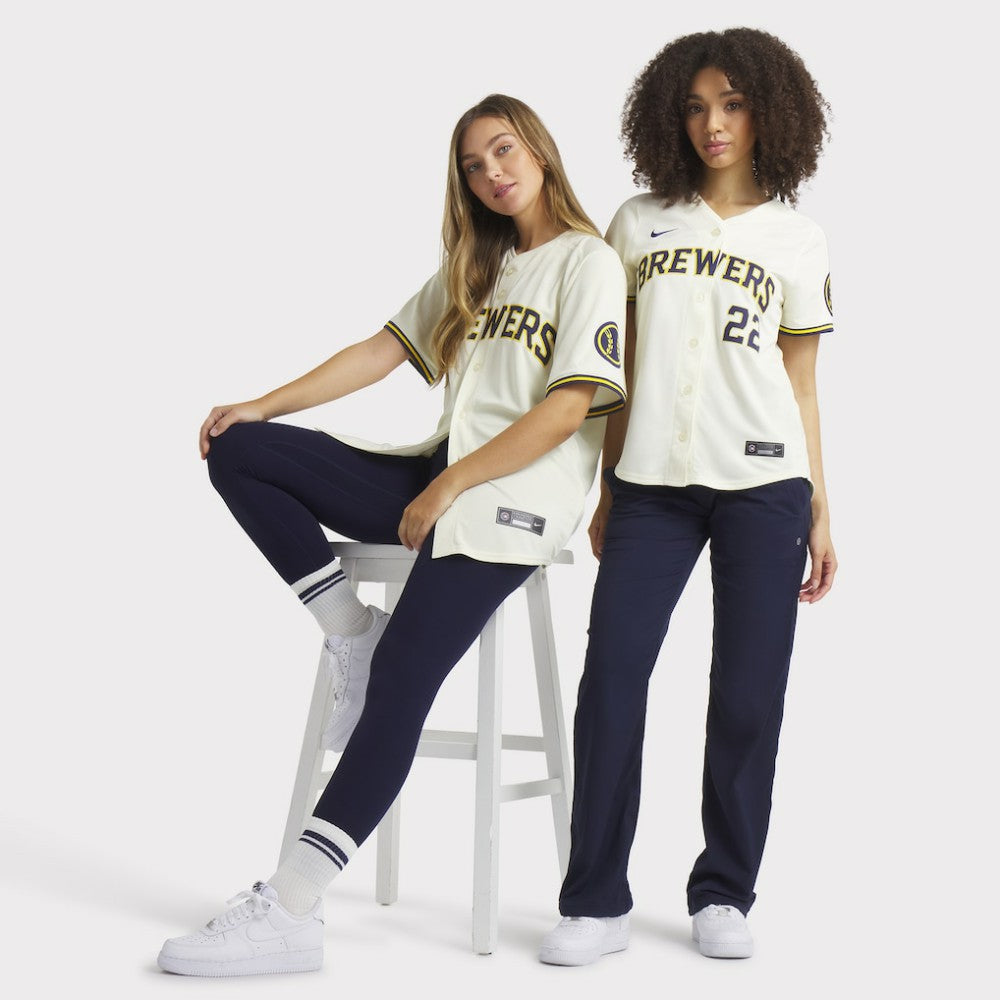Christian Yelich Milwaukee Brewers Nike Women's Home Limited Player Jersey - MLB