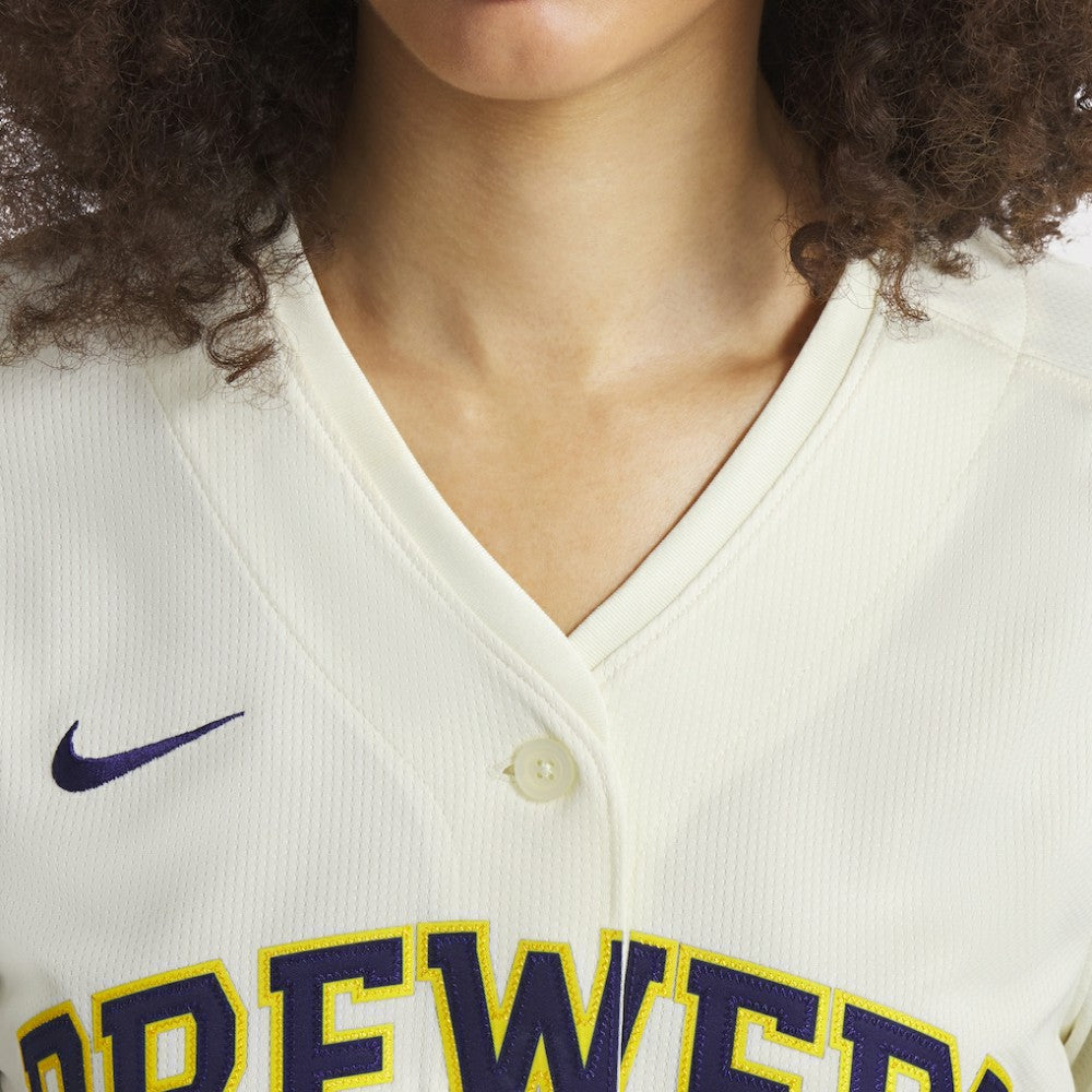 Christian Yelich Milwaukee Brewers Nike Women's Home Limited Player Jersey - MLB