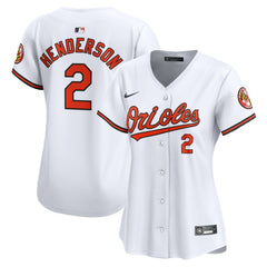 Gunnar Henderson Baltimore Orioles Nike Women's  Home Limited Player Jersey - MLB