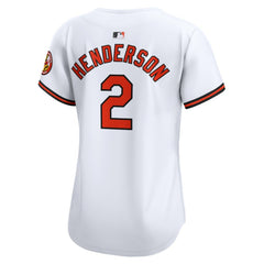 Gunnar Henderson Baltimore Orioles Nike Women's  Home Limited Player Jersey - MLB