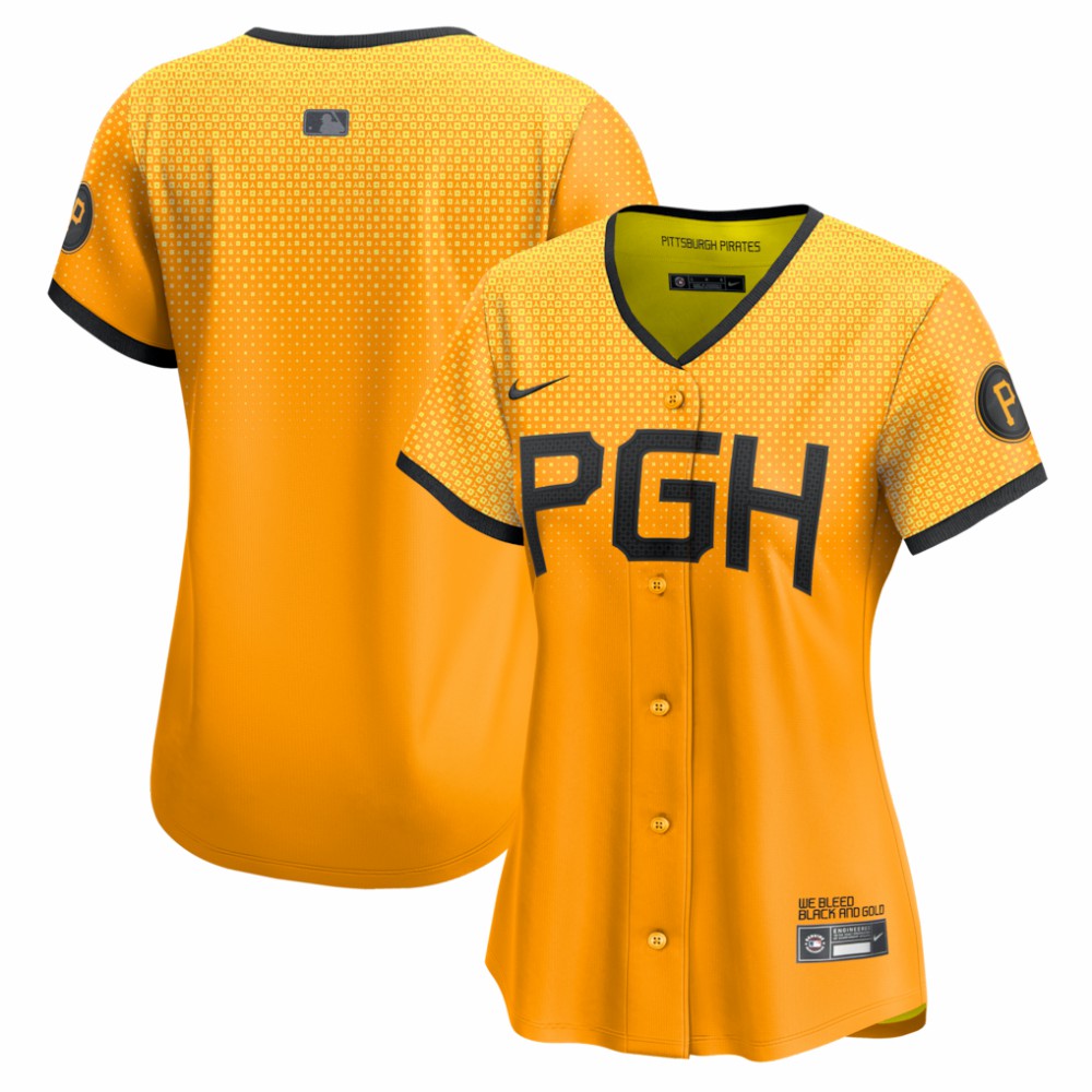 Pittsburgh Pirates Nike Women's City Connect Limited Jersey - MLB