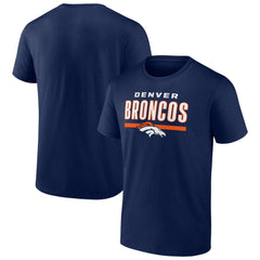 Denver Broncos Speed & Agility T-Shirt Navy | NFL