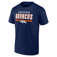 Denver Broncos Speed & Agility T-Shirt Navy | NFL