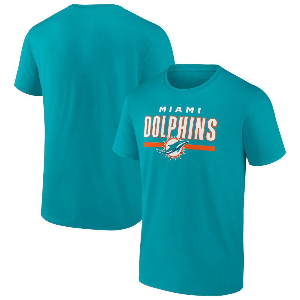Miami Dolphins Speed & Agility T-Shirt Aqua | NFL