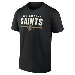 New Orleans Saints Speed & Agility T-Shirt Black | NFL