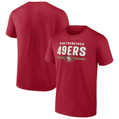 San Francisco 49ers Speed & Agility T-Shirt Scarlet | NFL