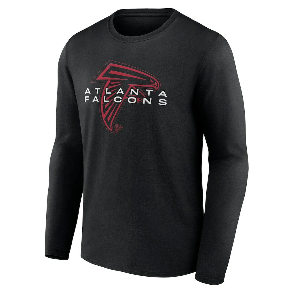 Atlanta Falcons Advance to Victory Long Sleeve T-Shirt Black | NFL