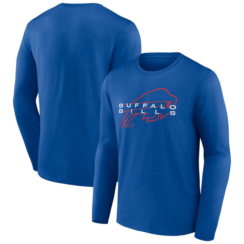 Buffalo Bills Advance to Victory Long Sleeve T-Shirt Royal | NFL
