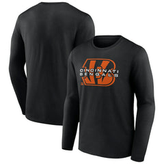 Cincinnati Bengals Advance to Victory Long Sleeve T-Shirt Black | NFL