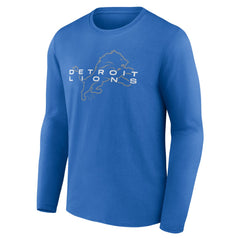 Detroit Lions Advance to Victory Long Sleeve T-Shirt Blue | NFL