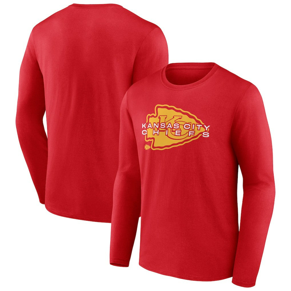Kansas City Chiefs Advance to Victory Long Sleeve T-Shirt Red | NFL