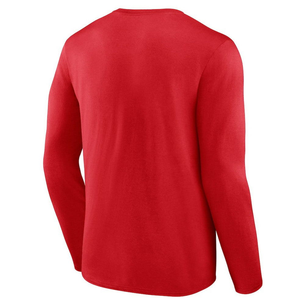 Kansas City Chiefs Advance to Victory Long Sleeve T-Shirt Red | NFL