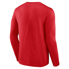 Kansas City Chiefs Advance to Victory Long Sleeve T-Shirt Red | NFL