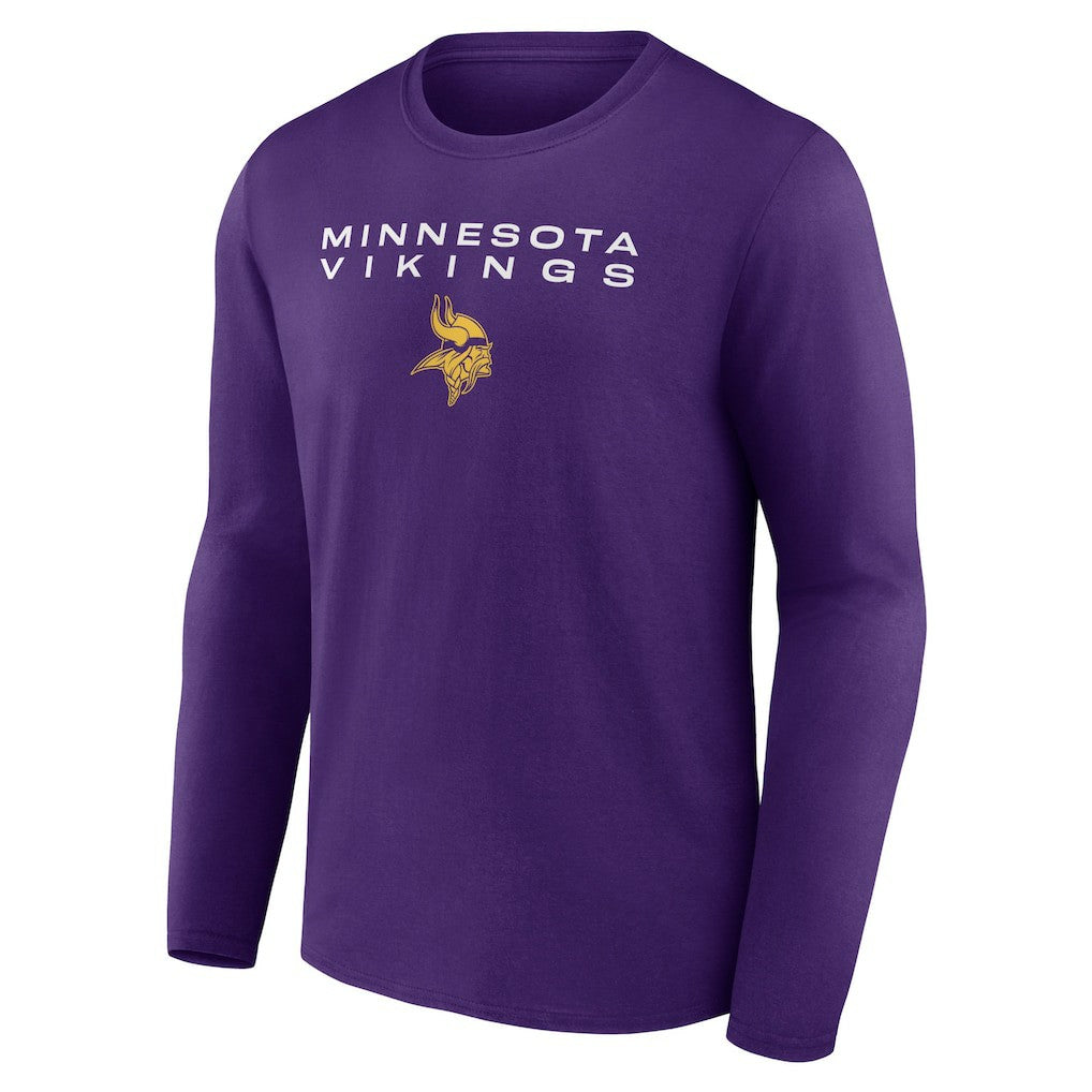 Minnesota Vikings Advance to Victory Long Sleeve T-Shirt Purple | NFL