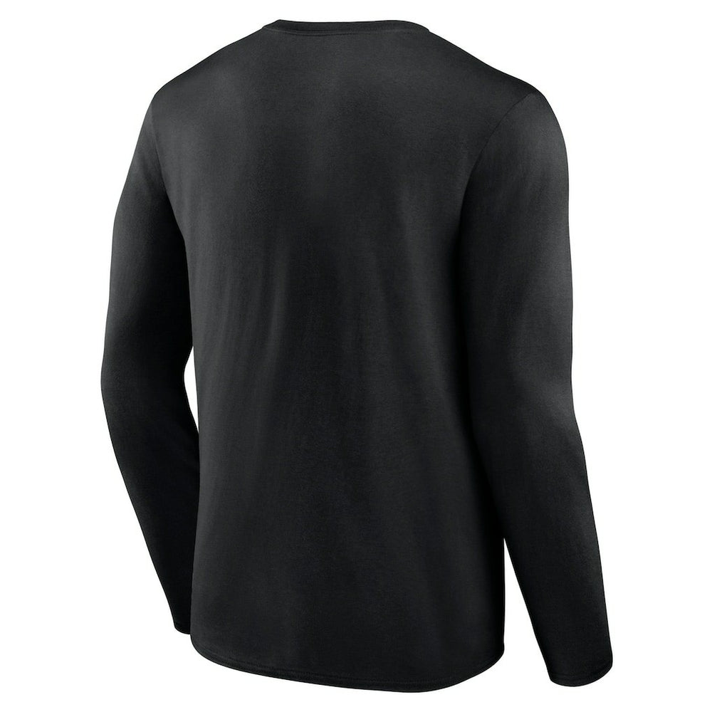 New Orleans Saints Advance to Victory Long Sleeve T-Shirt Black | NFL