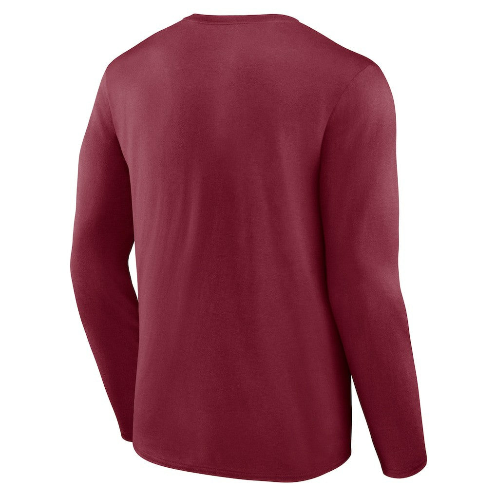 Washington Commanders Advance to Victory Long Sleeve T-Shirt Burgundy | NFL